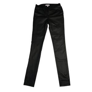 Romeo & Juliet Couture Mid Rise Coated Skinny Leggings Size S NEW Whimsigoth